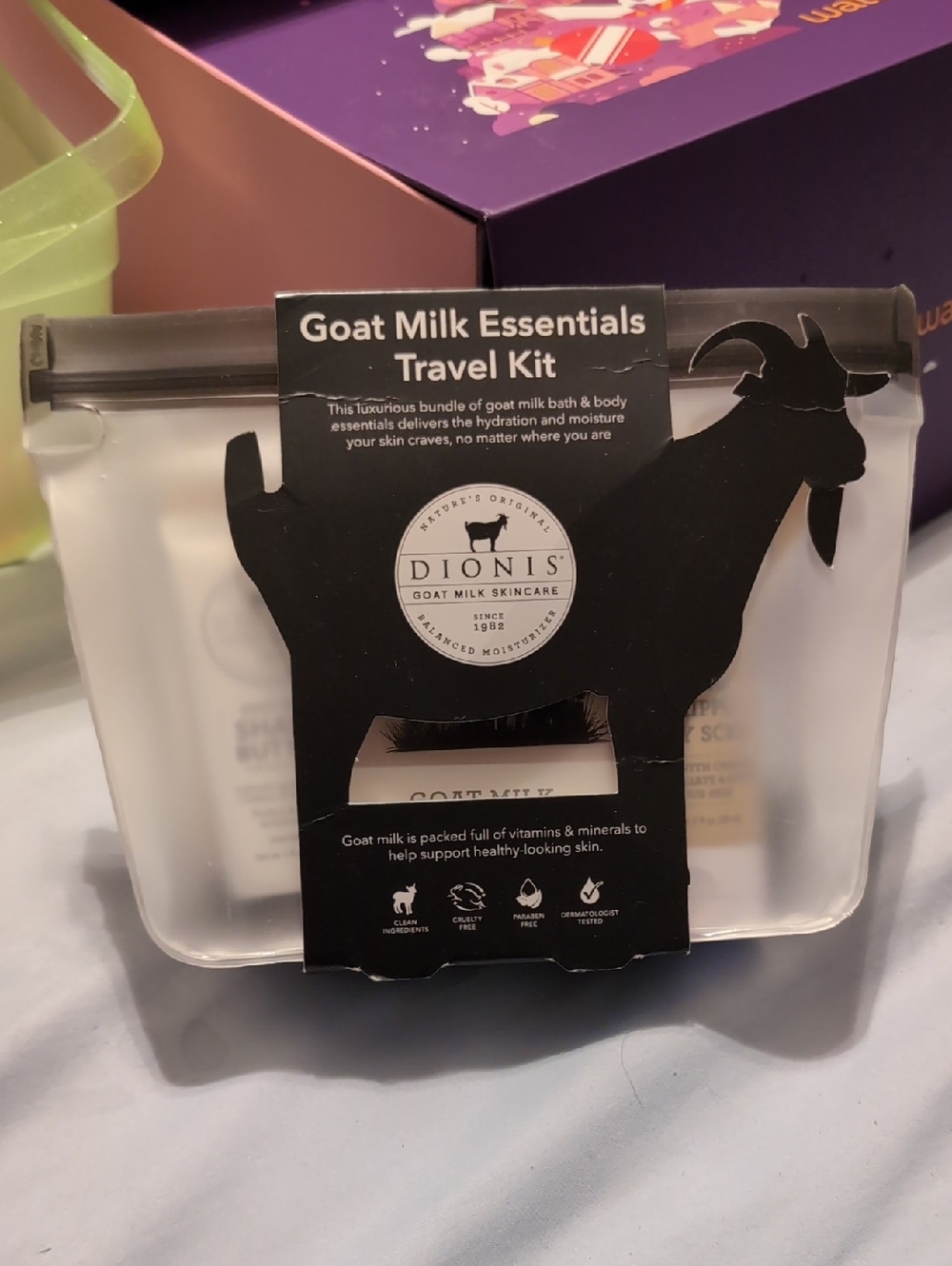 Dionis Goat Milk Essentials Travel Kit